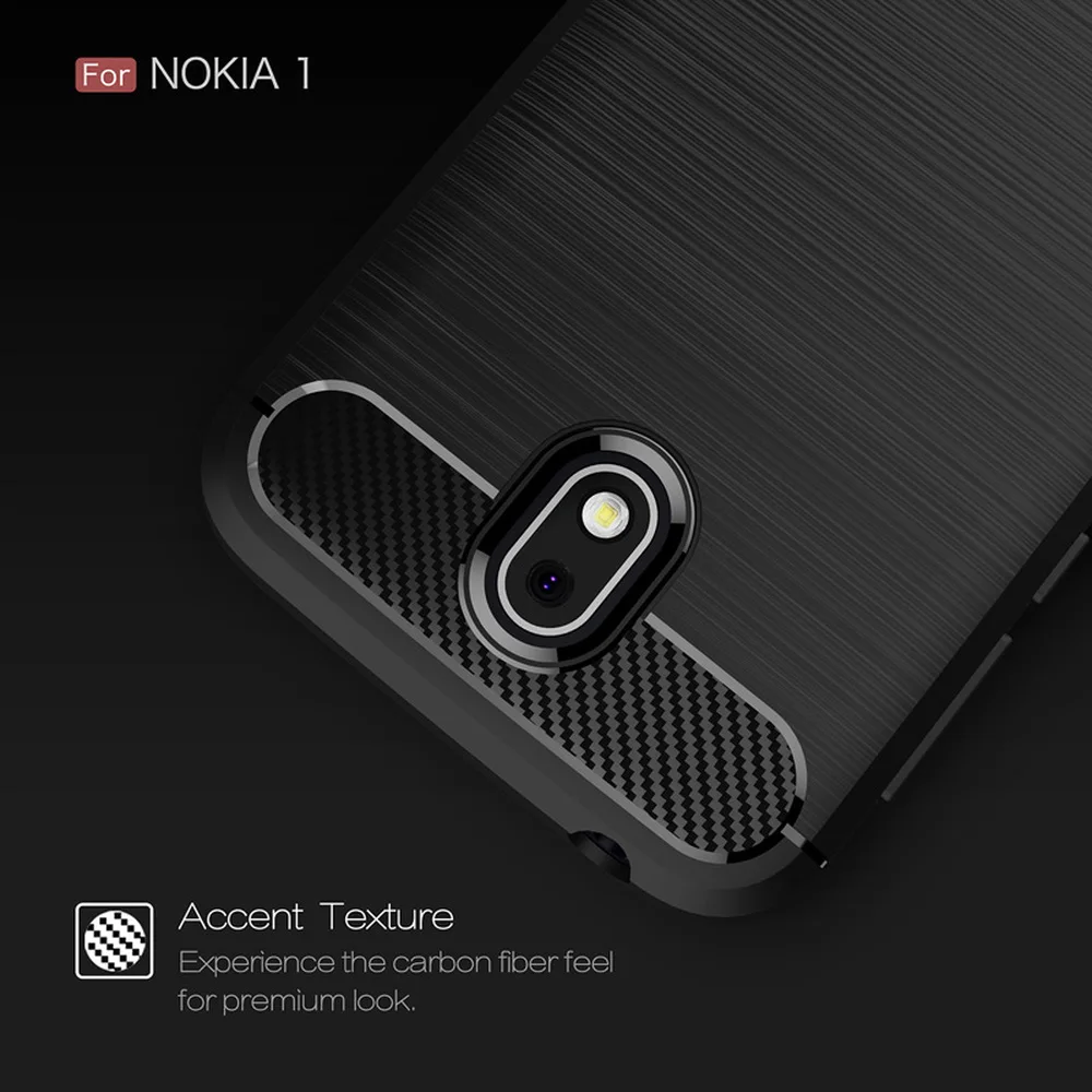 Чехол для Nokia 1 мягкий силиконовый чехол бампер из ТПУ Nokia1 TA 1047 1056 1060 ударопрочный