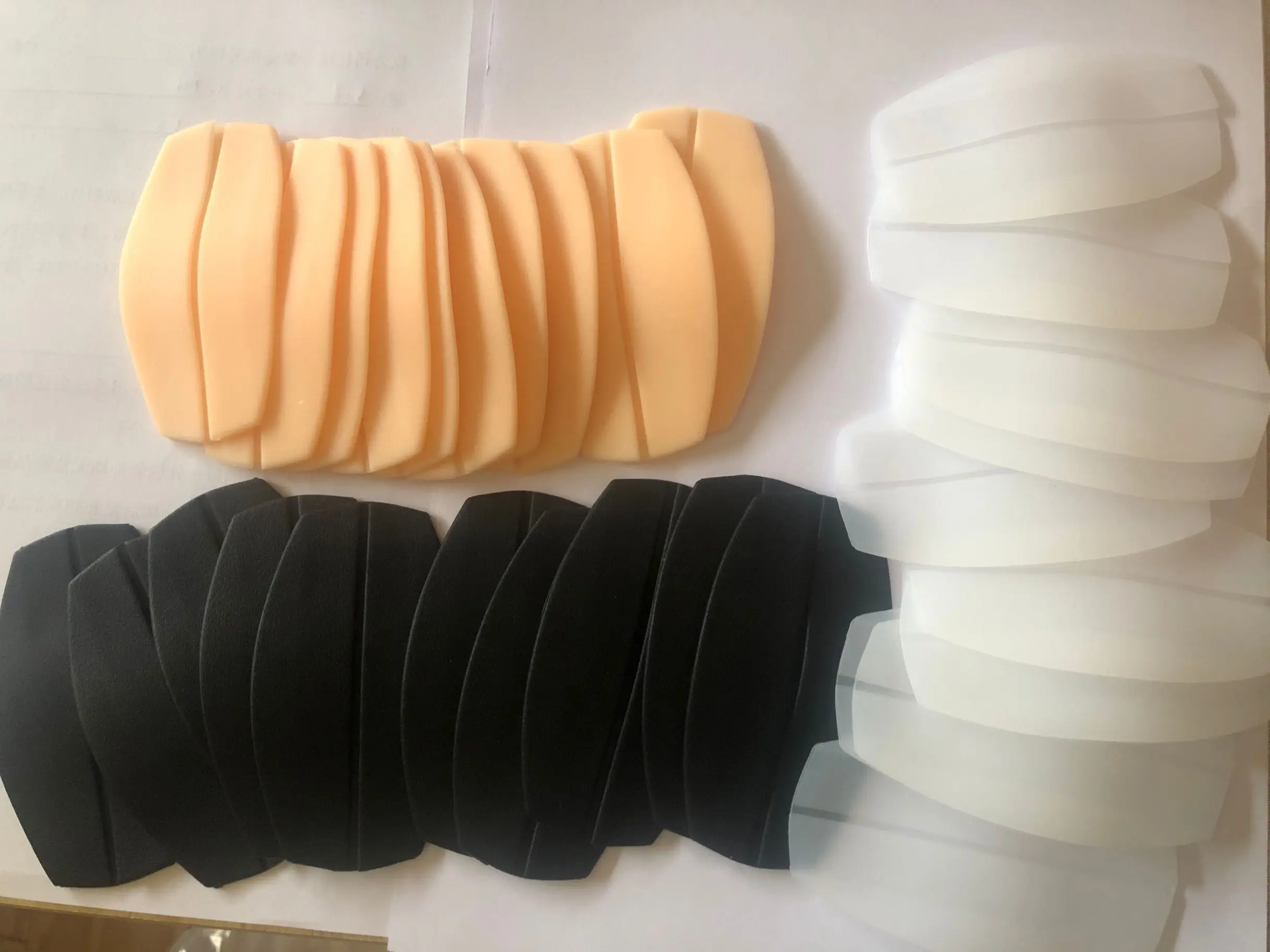 100 pairs  Bra Strap Cushions Silicone Holder Shoulder Pads Soft Non-slip Comfort Shoulder Protectors Pads