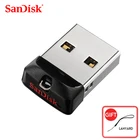 Двойной Флеш-накопитель SanDisk 100% оригинальный USB 2,0 CZ33 мини ручка накопители 64 ГБ 32 ГБ оперативной памяти, 16 Гб встроенной памяти, 8 ГБ USB флэш-накопитель u-диск USB флешка-ключ