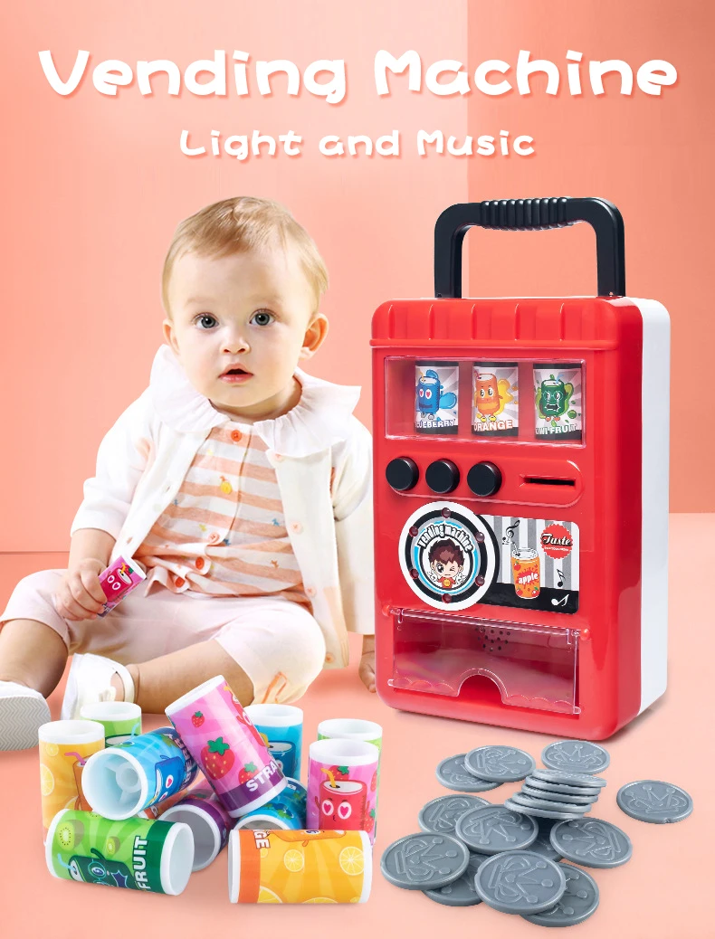 Новинка хит продаж детская игрушка имитация монета музыкальный напиток торговый