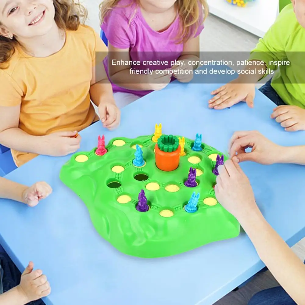 Детская настольная игра кролик хоп забавная семья кролика для детей новинка