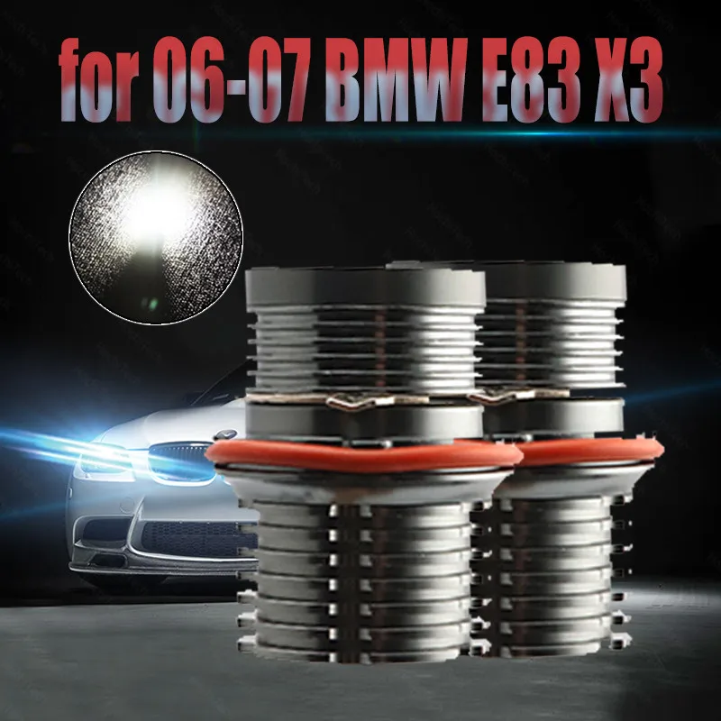 

80w 2000LM No Error White LED Angle Eyes Halo Ring Light Bulb for 06-07 BMW E83 X3