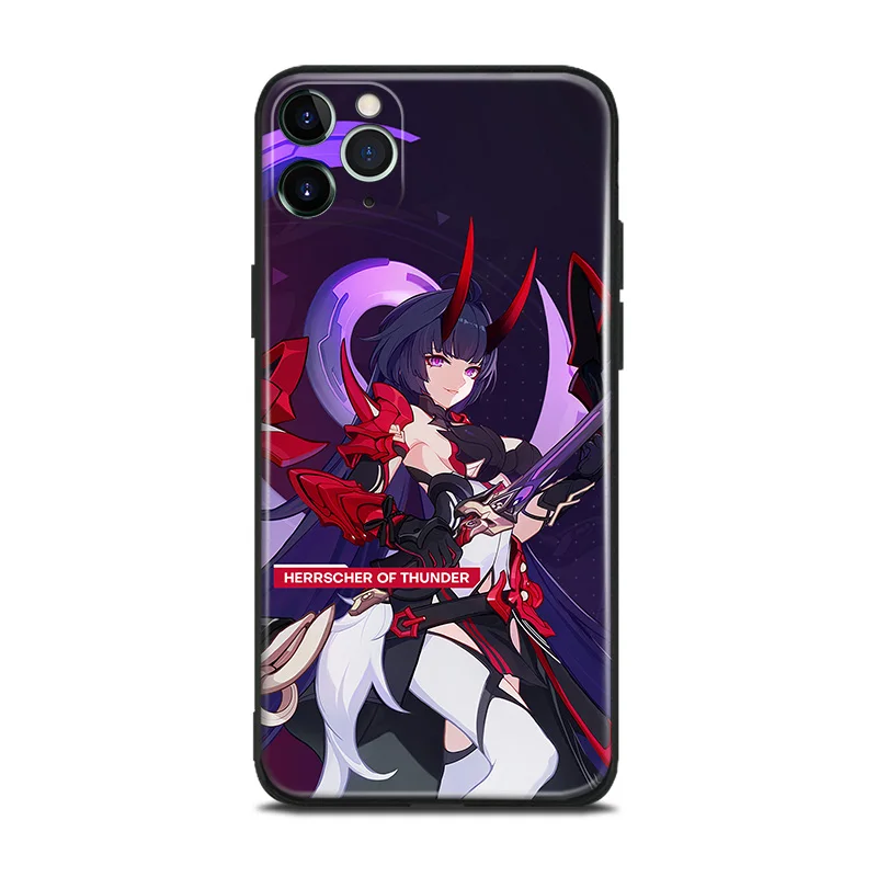 Herrscher of Thunder Honkai Impact 3 для iPhone se 6 6s 7 8 plus x xr xs 11 12 13 mini pro max силиконовый чехол телефона