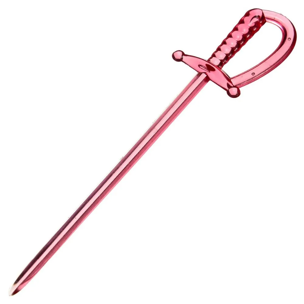 100 шт. разноцветные пластиковые палочки Epee для фруктов коктейлей закусок пищевых