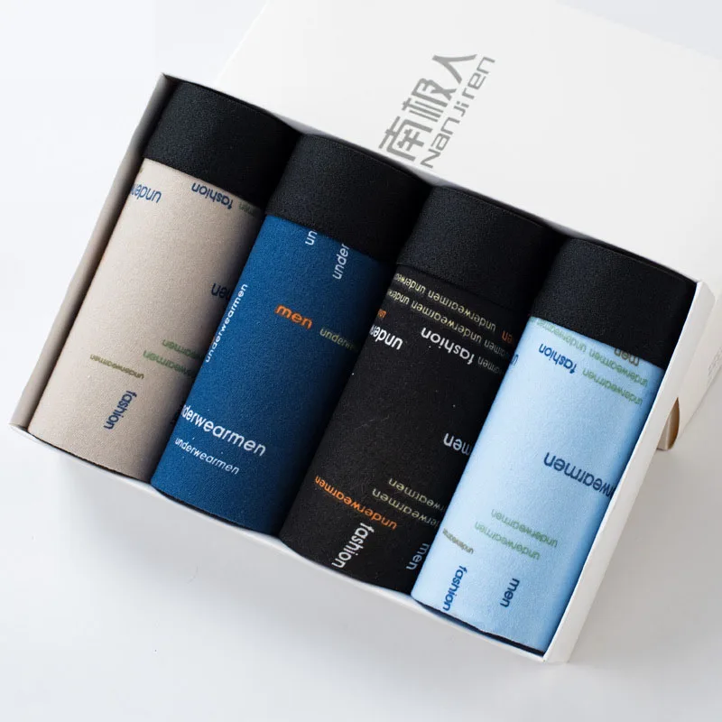 Men Boxer Underwear Men Underpants Boxers Comfortable Breathable Men's Panties Underwear Printed Boxershorts Man Sexy Boxer 3XL