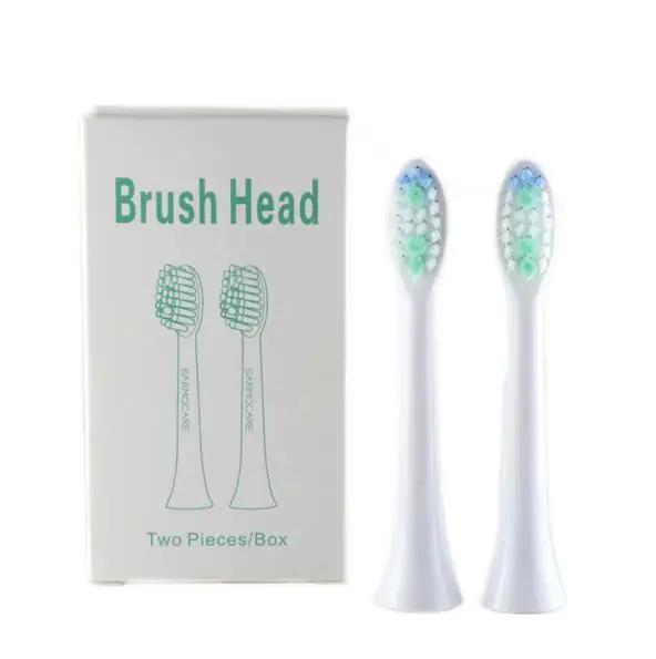 

1120 2 pcs Toothbrushes Head for Sarmocare S100/200 Ultrasonic Sonic Electric Toothbrush with gift box