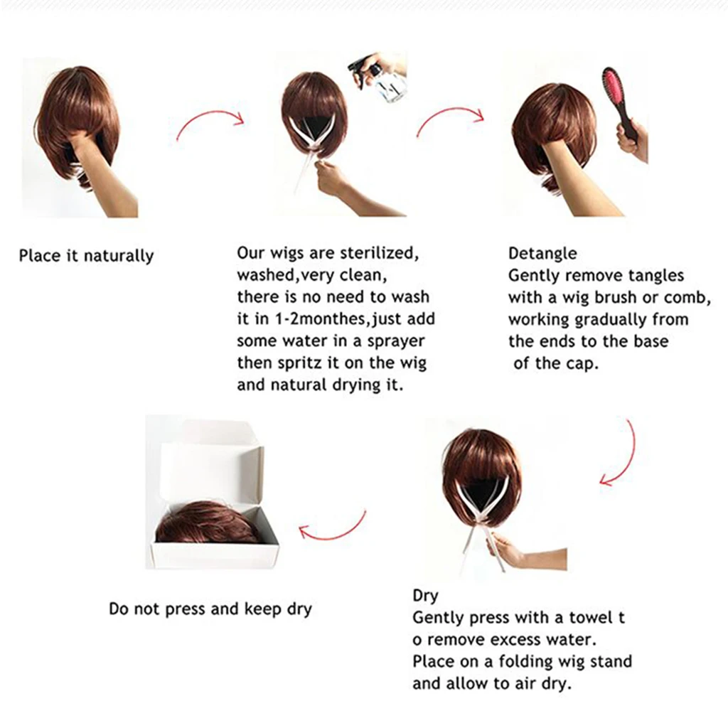 

Long Curly Wavy Women's Hair Wig Safe Synthetic Cosplay Wigs Blending