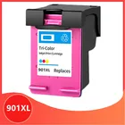 Картридж цветной 901XL, совместимый с hp 901 xl для принтера hp901, для принтера Officejet 4500, J4500, J4540, J4550, J4580, J4680