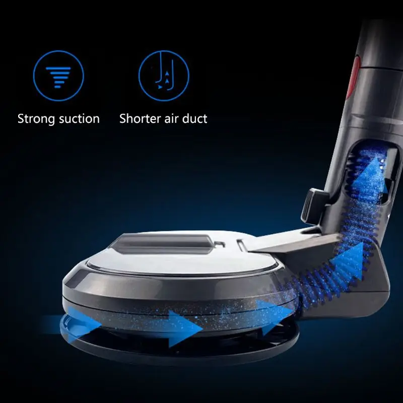 

Vacuum Cleaner Electric Wet Dry Mop Head Replacement for Dyson V7 V8 V10 V11 with 6 Mops Cleaning Cloth Dropshipping
