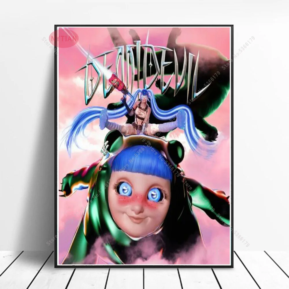 NT1308 Новый постер звездного альбома DEMIDEVIL Ashnikko Art Music HD Prints Wall Picture Canvas Oil Painting Home Room Decor.