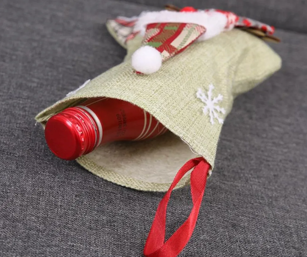 Для волос (4 предмета) Рождество конфеты мешок подарка украшения реквизит Санта