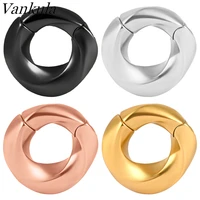 vankula 2pcs punk rope magnetic ear weight hangers plug tunnel body jewelry piercing ear gauges expander for woman
