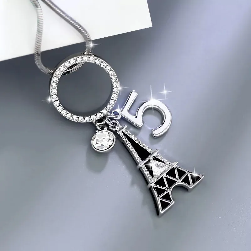 Женское длинное ожерелье Meyfflin винтажное серебристое с подвеской геометрической