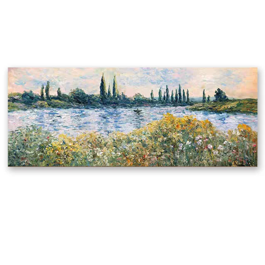 

100% Hand Painted Knife Abstract Oil Painting Outdoor Landscape Wall Picture Paintings Wall Decor Art For Home Decoration Pieces