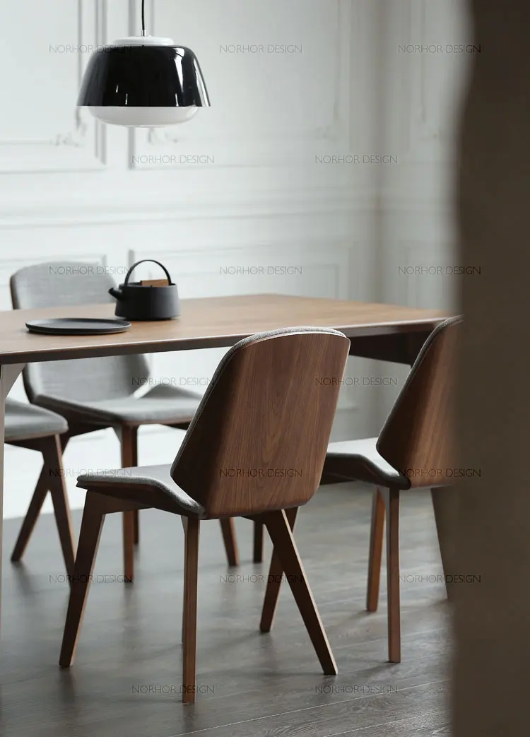 Nordic обеденный стол стул задней части дома табурет светильник роскошный отель из