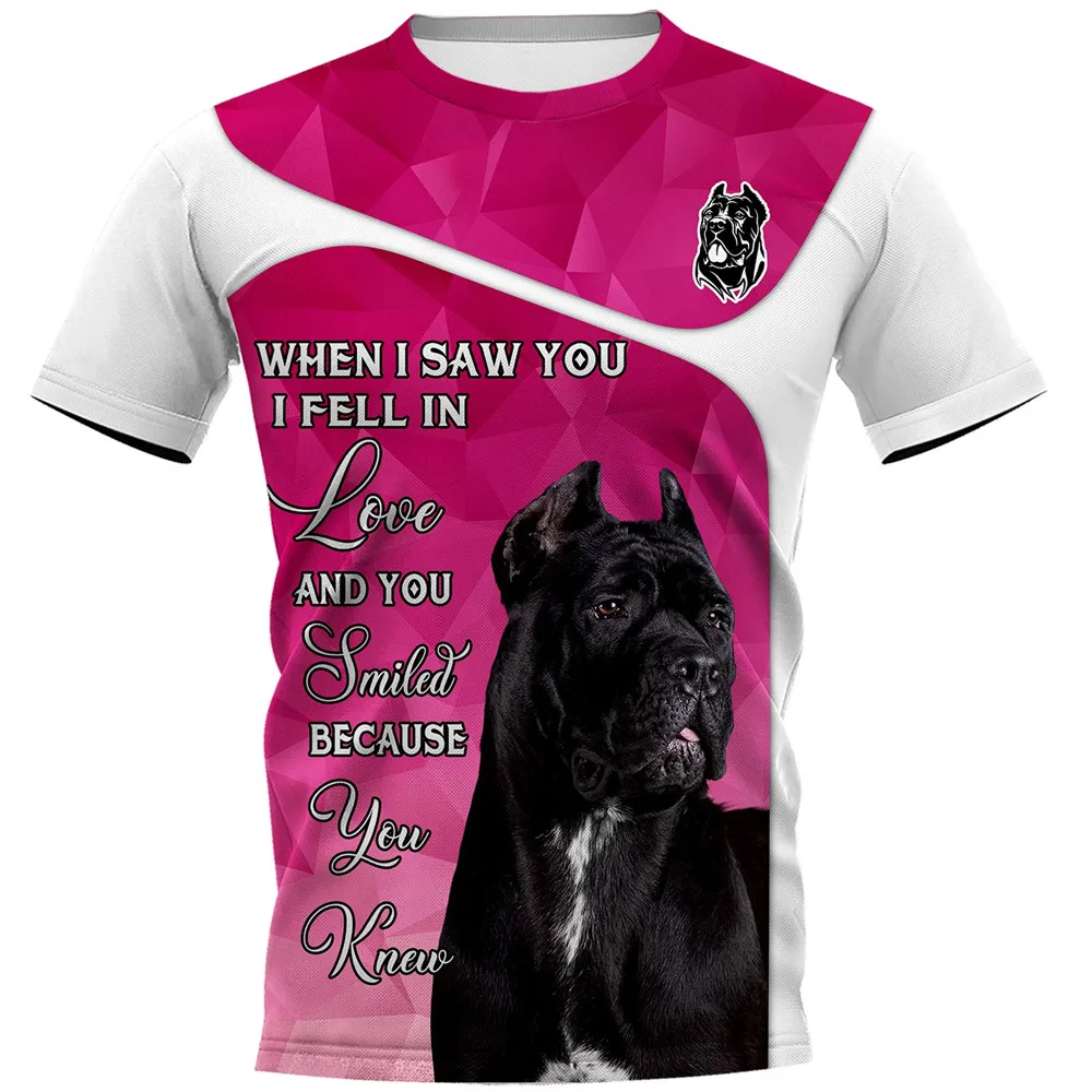 

Мужская футболка CLOOCL, футболки с принтом итальянского Кастро-собаки, 3D футболка унисекс, модная уличная одежда с коротким рукавом, топы, Муж...