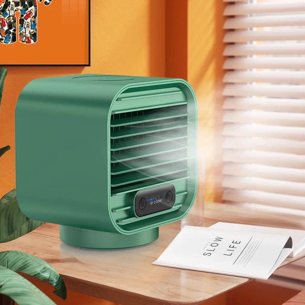

Cooling Fan Portable Water Spray Mist Fan Electric USB Desktop Mini Fan Cooling Air Conditioner Humidifier For Outdoor