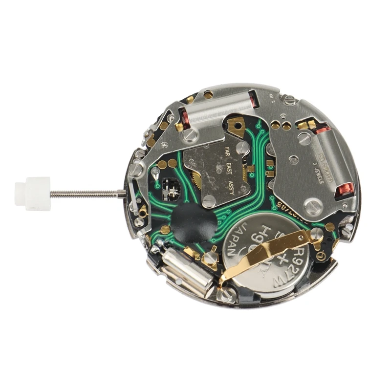 

Uclio Replacement of Quartz Watch Movement 6-Hand Date 4 O'Clock Calendar Spare Part ISA 8171 Watch Movement Repair Tool Parts