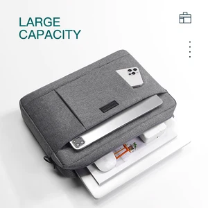 laptop bag 12 13 14 15 6 17 3inch women man sleeve notebook case for huawei hp dell macbook air pro 13 3 15 m1 handbag briefcase free global shipping