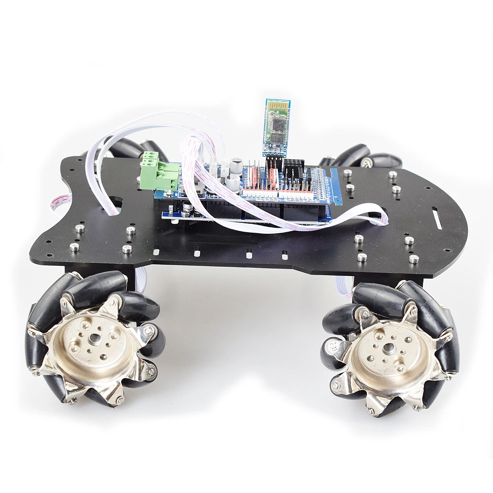 Комплект платформы для автомобильного шасси Omni Robot полностью металлическая