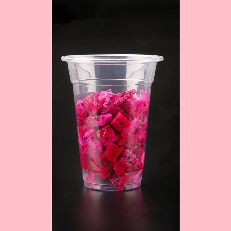 50 шт. одноразовые прозрачные кофейные кружки с крышкой|Одноразовые чашки| |