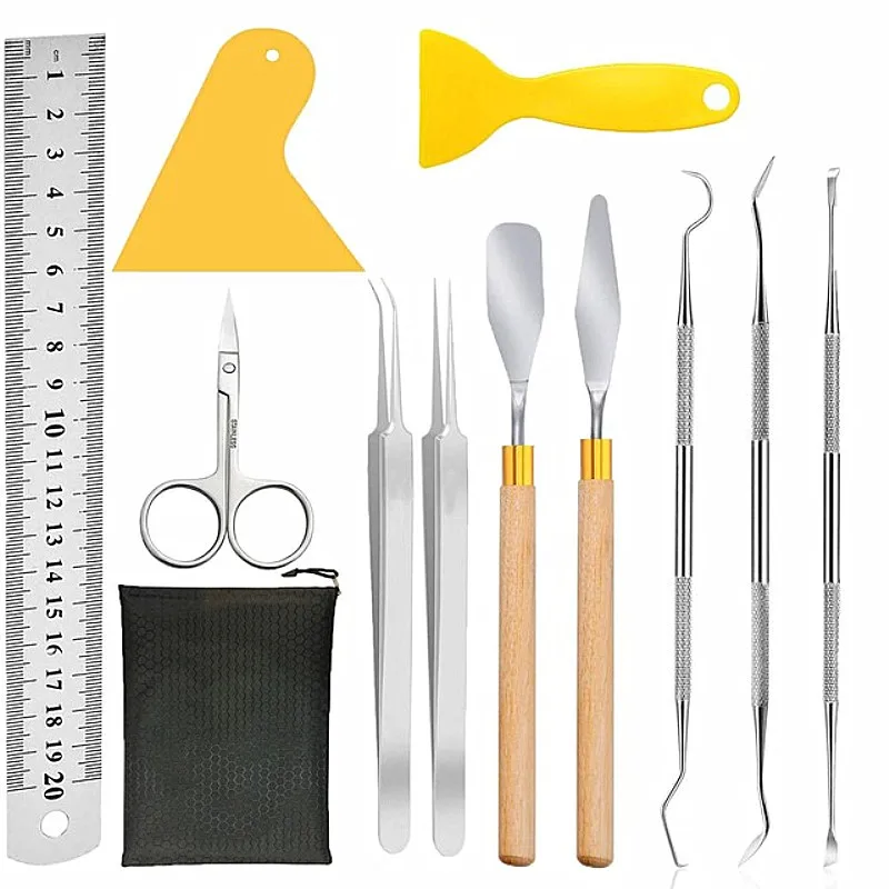 

11pcs/set Lettering Silhouettes Vinyl Weeding Convenient Handmade Diverse DIY Accessories Craft Tools Set