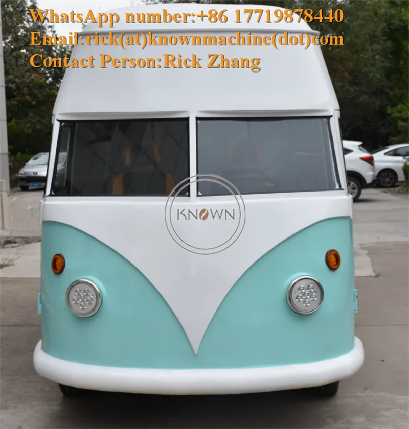 Мобильный фаст Еда to Cart 4 колеса электрический грузовик для пищевых продуктов
