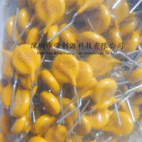 10 шт. PPTC самовосстанавливающийся предохранитель TRF250-200 250 TF200 250 В 0,2 А 200 мА шаг 5 мм