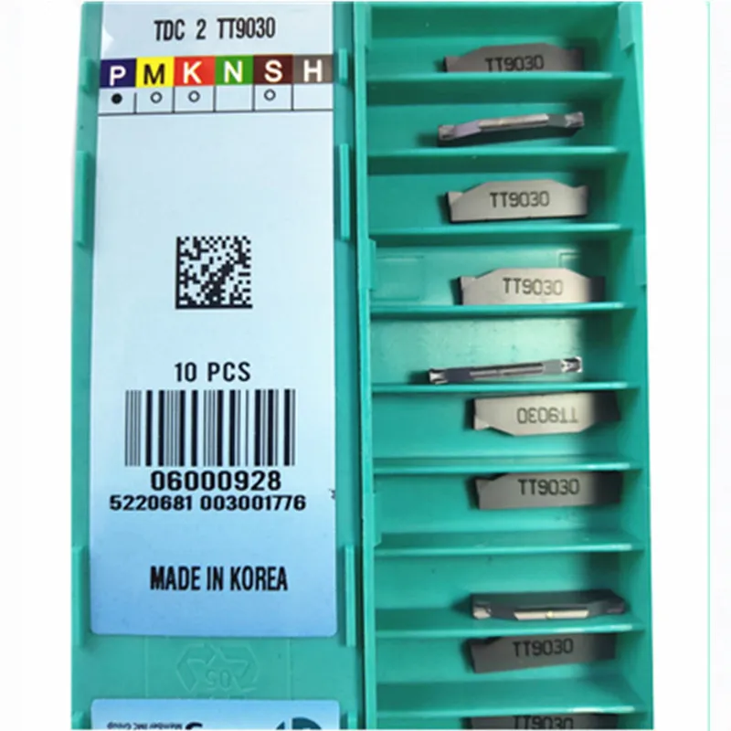 Бесплатная доставка! TDC2 TT9030 ЧПУ карбидные рифленые вставки для фальцовки режущие