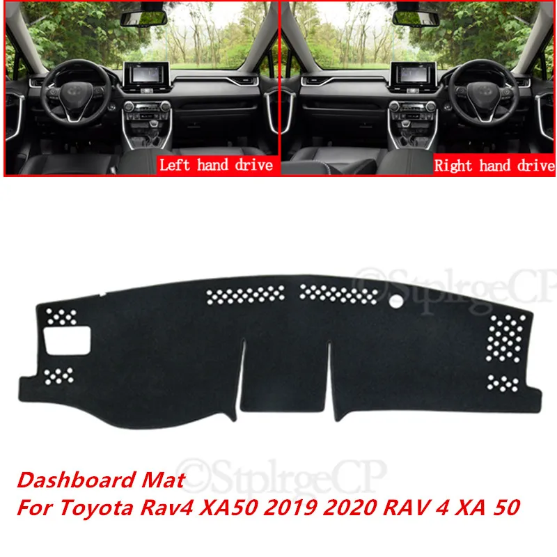 

For Toyota Rav4 XA50 2019 2020 RAV 4 XA 50 Car Dashboard Cover Mat Sun Shade Pad Instrument Panel Carpets Accessories