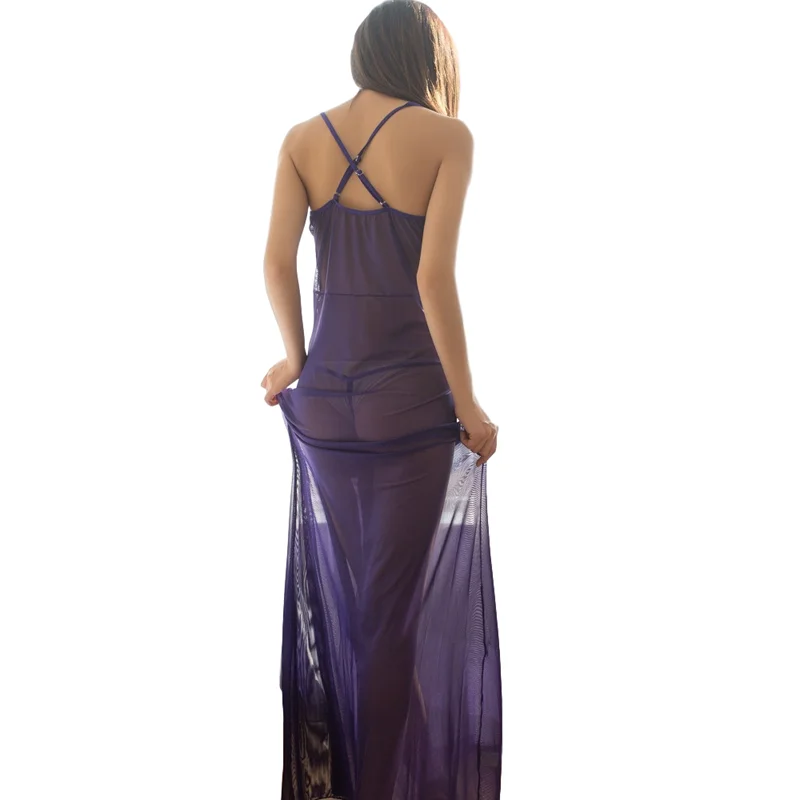 Длинные женские ночные рубашки нижнее белье ночное кружевное женское прозрачное