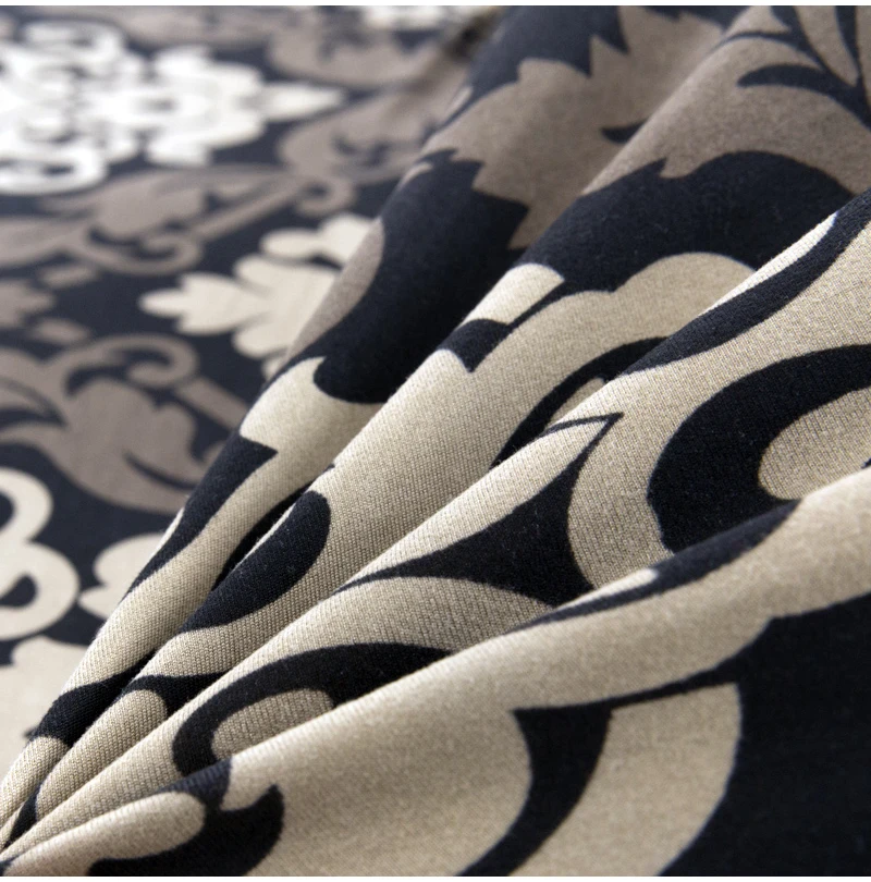 Универсальный складной чехол для дивана без подлокотников современный