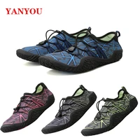 2021 quick dry aqua shoes plus size non slip sneakers women men water shoes breathable footwear light surfing beach sneakers