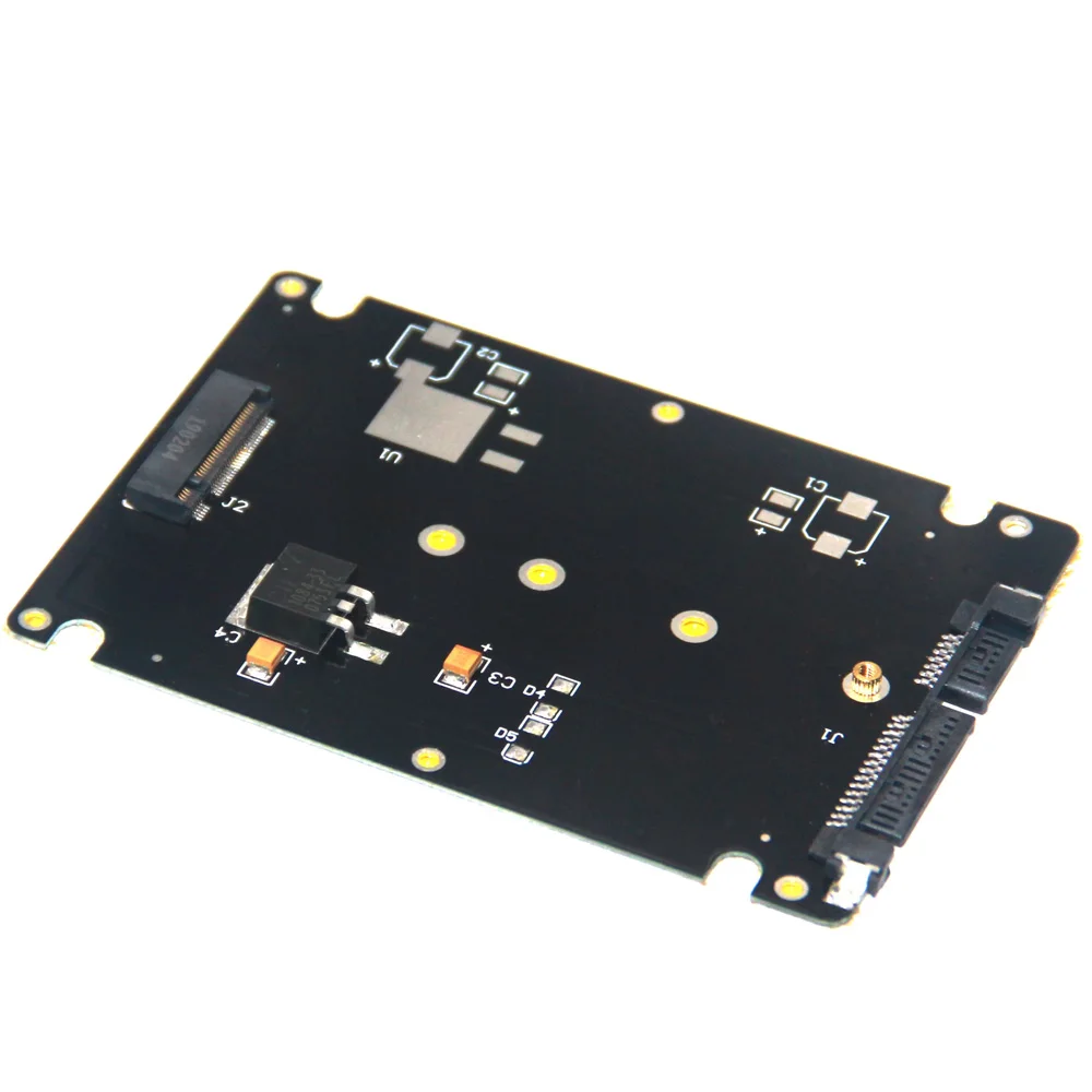 Kebidu металлический чехол M.2 NGFF SSD с гнездом M2 твердотельный жесткий драйвер для 2 5
