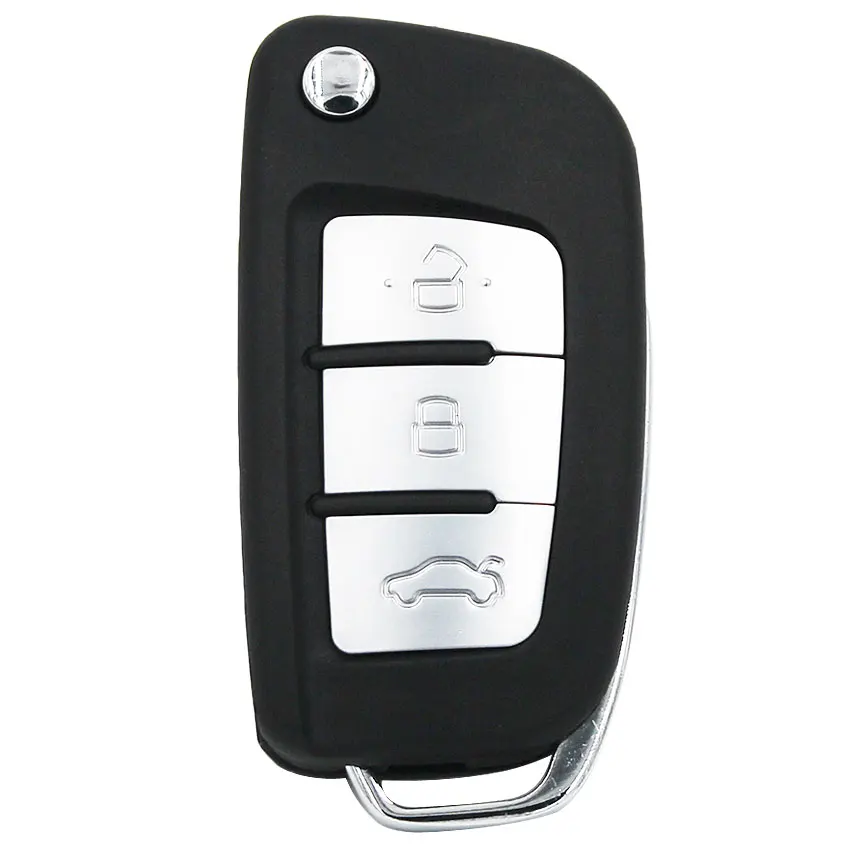 Модифицированный складной чехол для ключей с 3 кнопками смарт автомобиля Fob Ford Focus