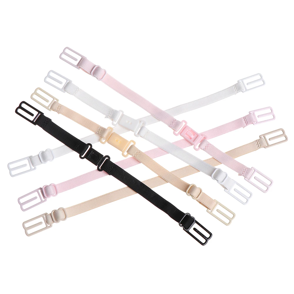 Female Skid-proof Buckle Shoulder Straps Women Non Slip Elastic Adjustable Band Bra Strap Holder Racer Back Clip | Женская одежда
