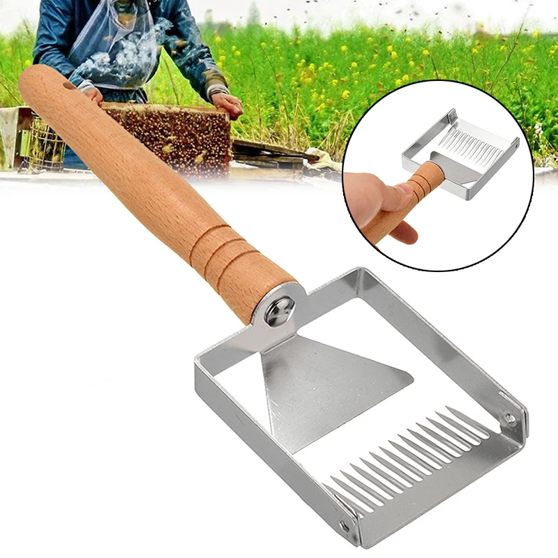 1 шт. Нержавеющая Сталь Многофункциональная нож скребок для пчеловодов прочный