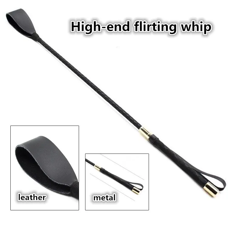 60 см порка из искусственной кожи бондаж Кнут с мечом ручка ресниц Фетиш Flogger