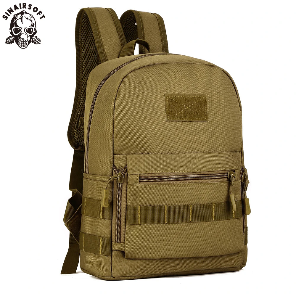 SINAIRSOFT Tactical Backpack 10L Mini Military Molle Nylon Rucksack Camouflage Portable School Bag Camping Hunting Sport Bags