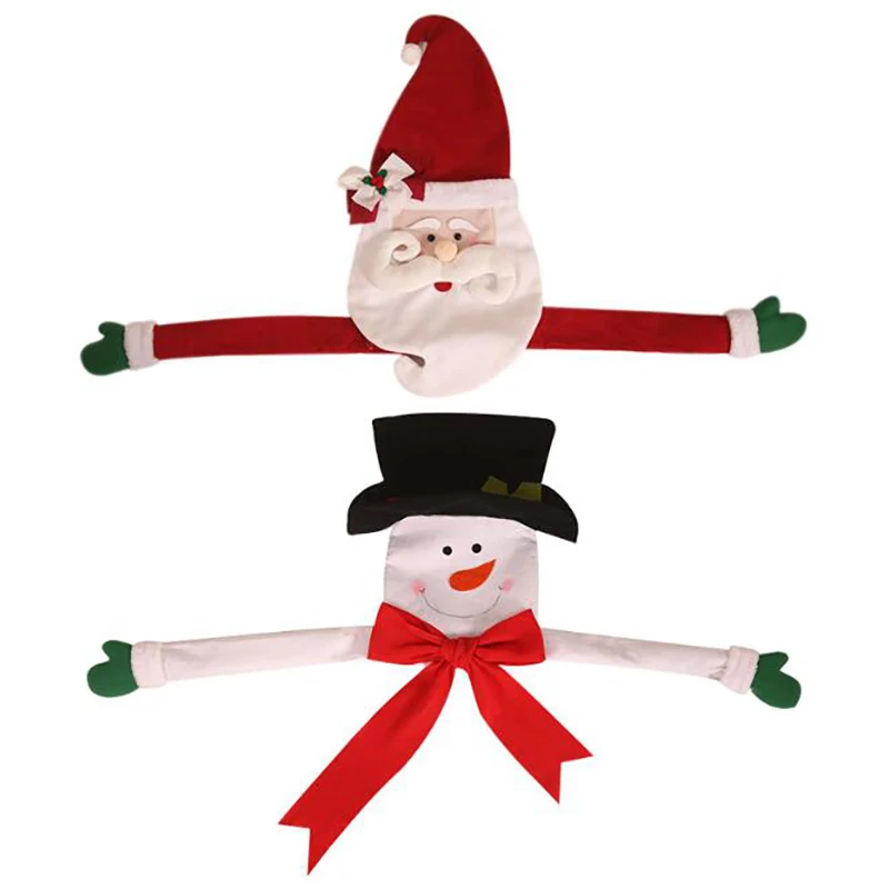 

Christmas Tree Top Topper Large Cover Snowman Hat Tree Ornaments Home Outdoor Decor Gift Christmas Tree Decoration