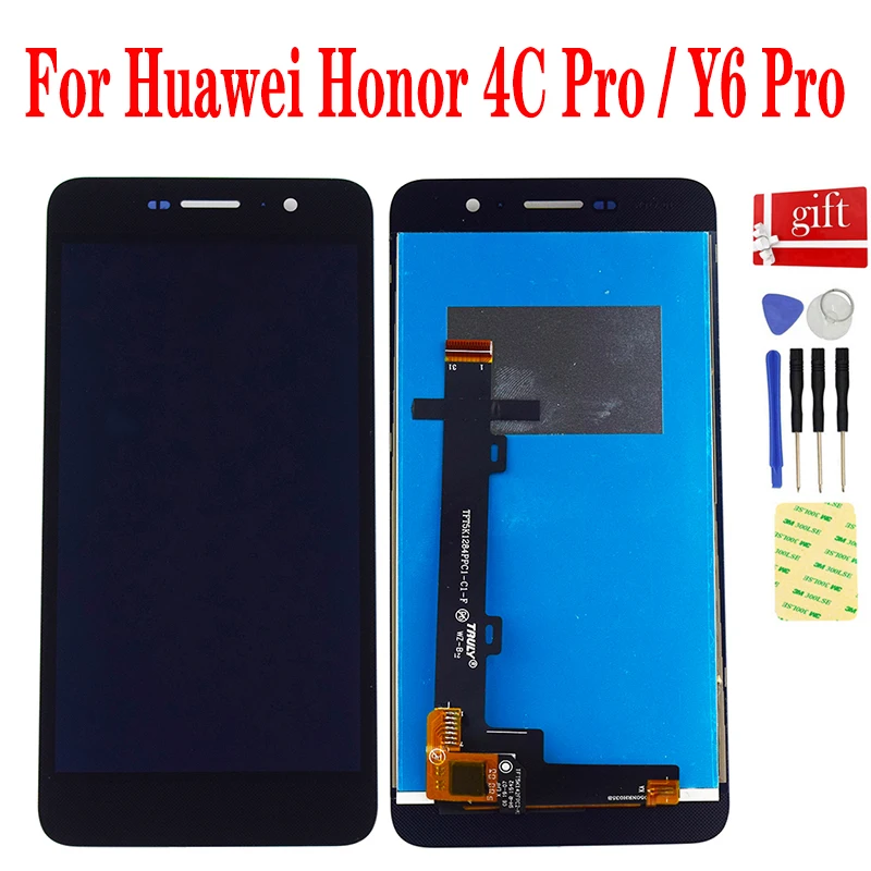 ЖК-дисплей для Huawei Honor 4C Pro Y6 ЖК-экран панель модуль монитора матрица и сенсорный