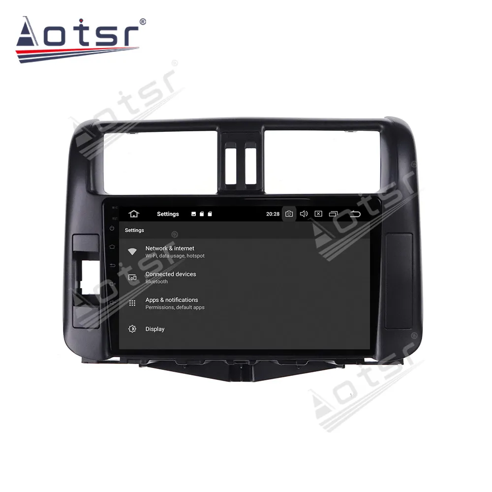 Android 10 0 GPS-навигатор радио DVD-плеер для Toyota Prado 2010-2013 видеоплеер стереоголовка