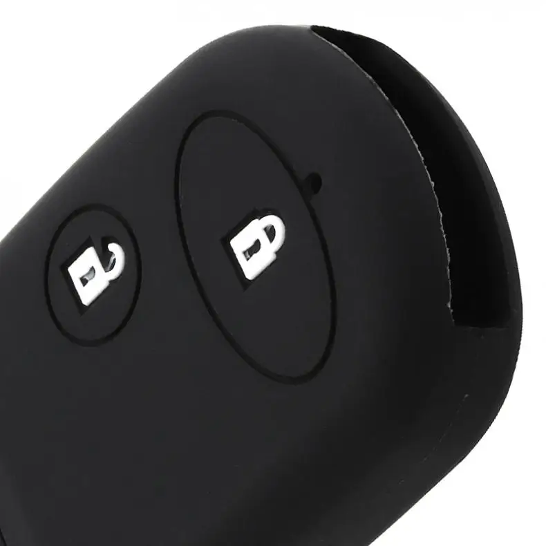 2 кнопки силиконовый смарт чехол для дистанционного ключа от машины протектор