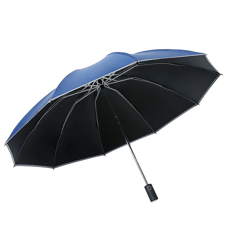 Зонтики 10. Зонт Reverse Folding Umbrella Black. Виниловый зонт. Зонтик для автомобиля. Большой зонт от дождя мужской.