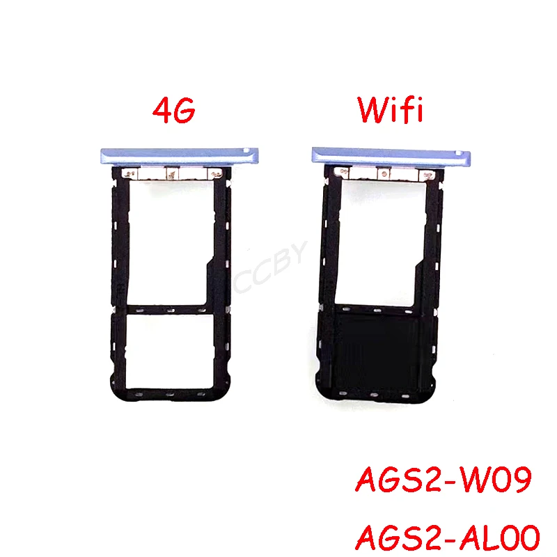

2021 NEW For Huawei MediaPad T5 AGS2-AL00 AGS2-L09 AGS2-W09 10.1 Inch Sim Card Tray Slot Holder Replacement Parts
