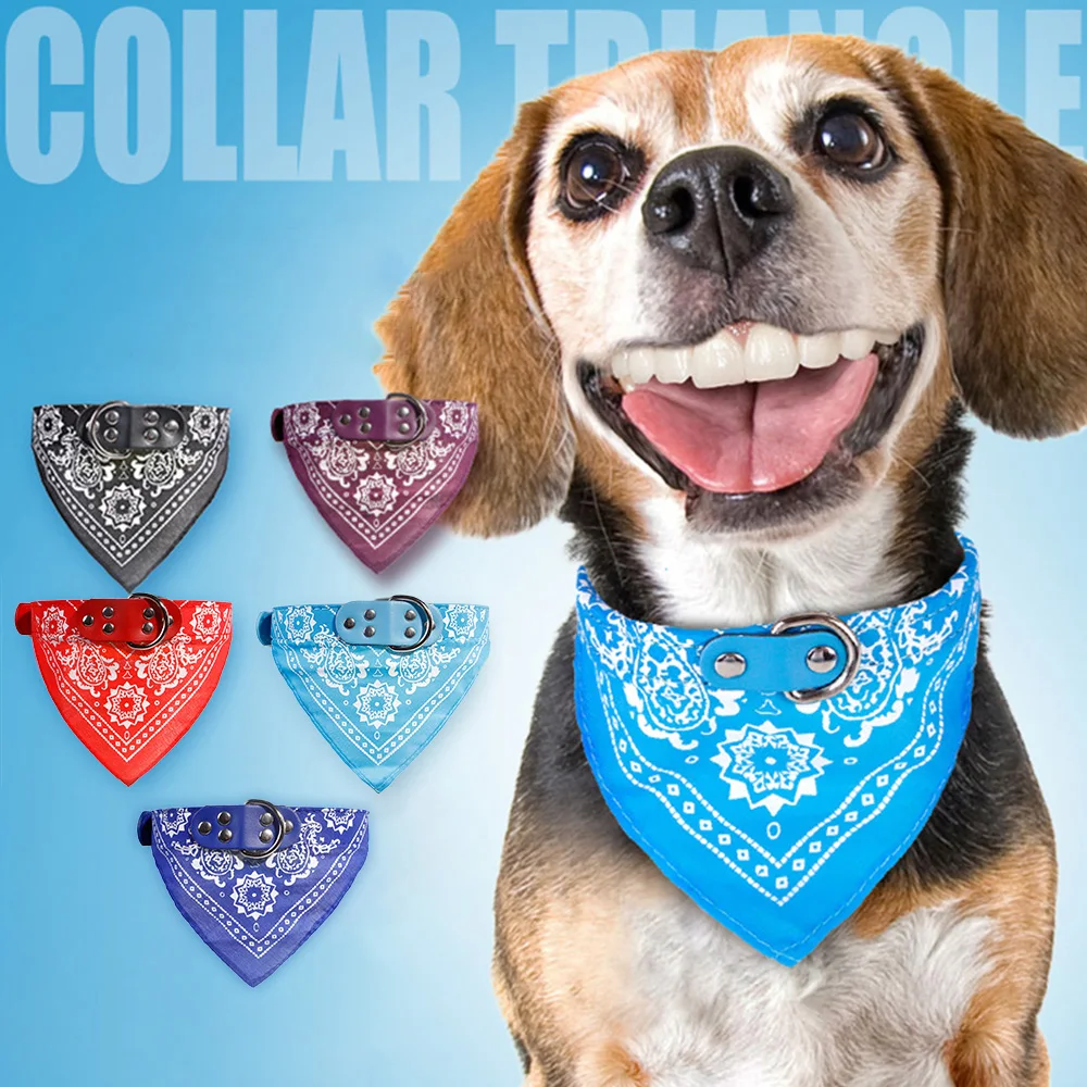 Ошейник для щенков ошейник кошек регулируемый треугольный нагрудник питомцев шарф аксессуары