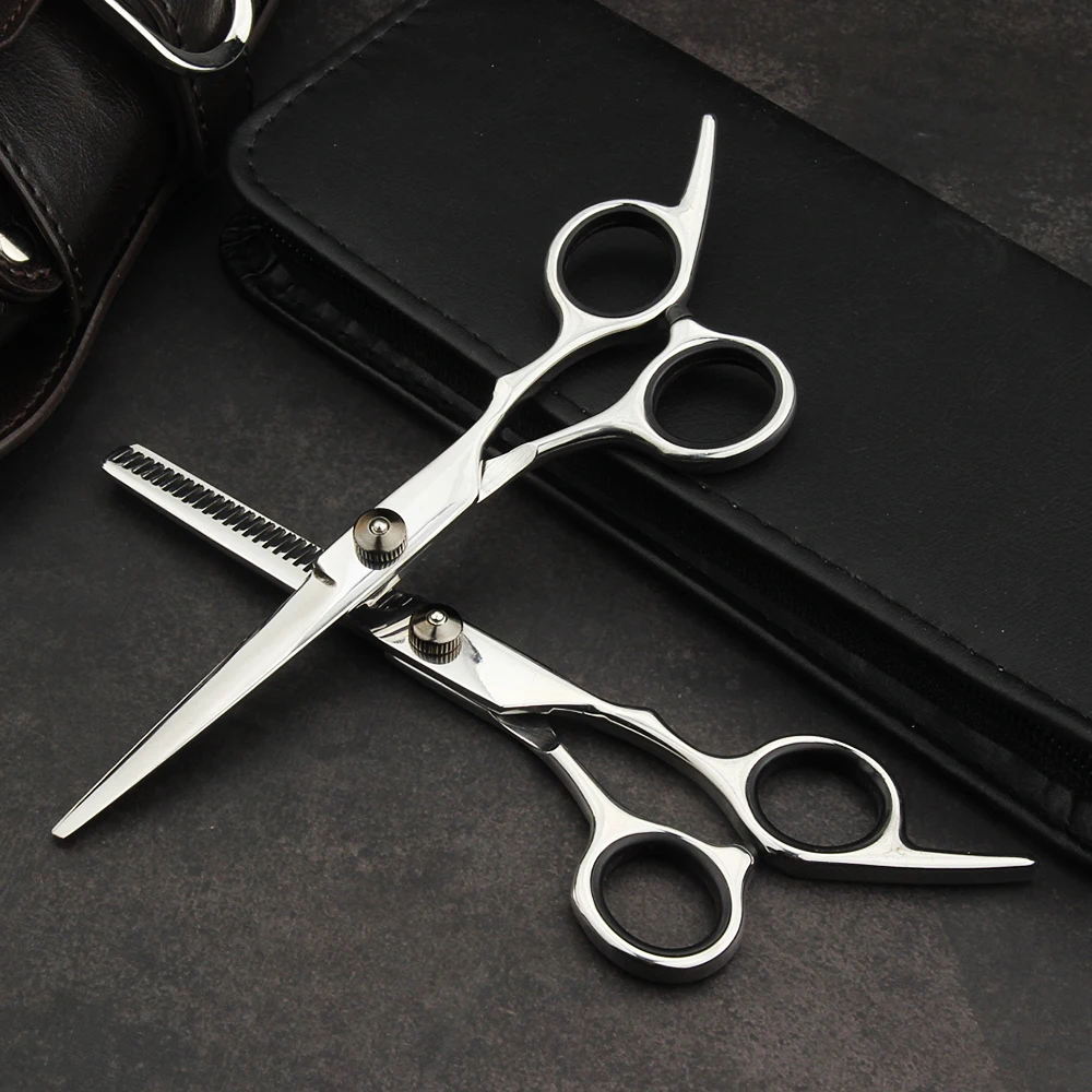 5 шт./компл. 6 дюймов режущий истончающий стайлер для укладки волос ножницы из