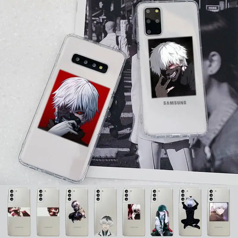 

Tokyo Ghoul Kaneki Ken Clear Phone Case For Samsung A 51 30s 71 21s 70 10 31 30 52 12 40 S20 21 plus lite UlTRA