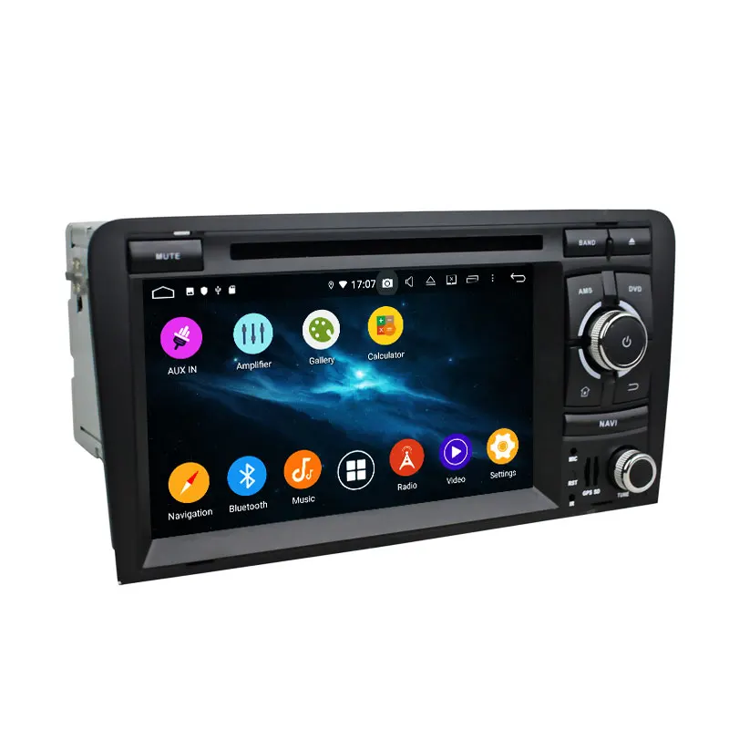 factory price Android 10.0 PX5 4G+32G/64G octa core central multimedia car dvd GPS navigation for A udi A3 (2006-2013) | Электроника