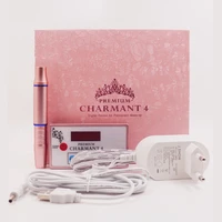 charmant 4 professional permanent makeup tattoo machine kit for eyebrow tattoo lip eyeliner microblading mts pen with cartridges